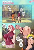 Porn Comic: Updated Angel Savior Naruto By Super Melons